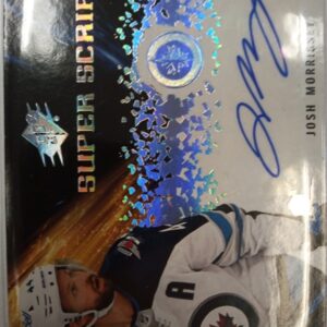 2021-2022 Upper Deck SP Super Scripts autograph Josh Morrissey