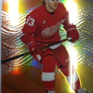 2024-25 UD Allure Color Flow Orange Yellow Alex DeBrincat