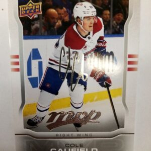2024-2025 Upper Deck MVP Silver Script Cole Caufield