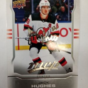 2024-2025 Upper Deck MVP Silver Script Jack Hughes