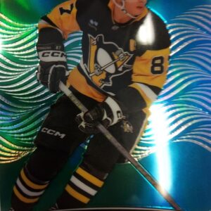 2024-25 UD Allure Color Flow Green-Blue Sidney Crosby