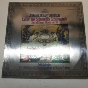 LP Johann Sebastian Bach - Lieder aus Schemellis Gesangbuch: Sacred Songs/Chants Sacres (K)