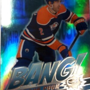 2024-25 UD Series 2 Bang! for your puck Evan Bouchard