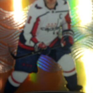 2024-25 UD Allure Color Flow Orange-Yellow Alex Ovechkin