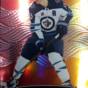 2024-25 UD Allure Color Flow Red-Orange Mark Scheifele