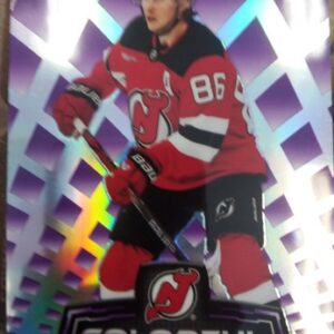 2024-25 UD Allure Colorful Futures Purple Jack Hughes