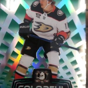 2024-25 UD Allure Colorful Futures Green Trevor Zagras