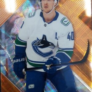 2024-25 UD Allure Orange Slice Elias Pettersson
