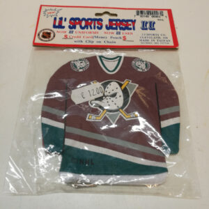 Lil Sports Jersey -rahapussukka, Anaheim Mighty Ducks (K)