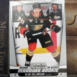 2024-25 O-Pee-Chee Marquee Rookie Olen Zellweger