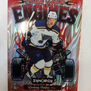2024-2025 Upper Deck Synergy Start Your Engines Zachary Bolduc