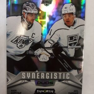 2024-2025 Upper Deck Synergy Synergistic Duos Kopitar/Thomas