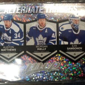 2023-24 UD MVP Aternate Threads Matthews - Rielly- Samsonov