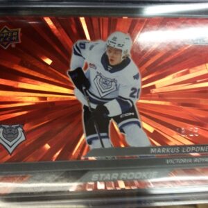 2024-25 UD CHL Star Rookie Markus Loponen