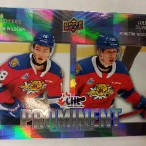 2024-2025 Upper Deck Canadian Hockey League Prominent Combos Desnoyers/Sumpf
