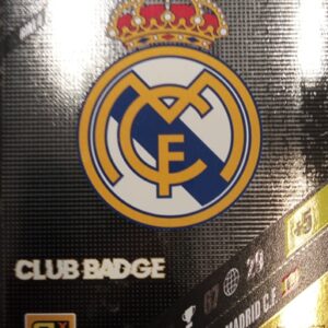 2024-25 Panini Fifa365 AdrenalynXL Club Badge Real Madrid