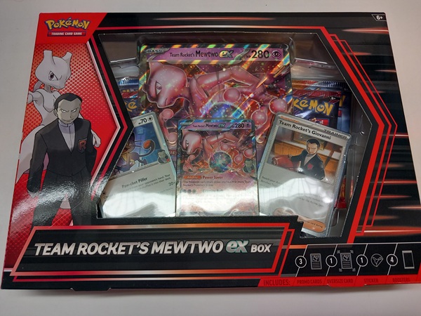 Team Rocket's Mewtwo ex Box (K)