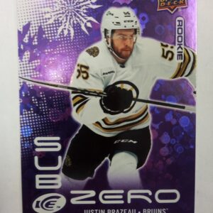 2024-2025 Upper Deck ICE Sub Zero Rookie Justin Brazeau /699