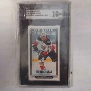 2021-22 O-Pee-Chee Premier Tallboys Rookie Trevor Zegras (K)