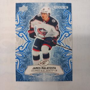 2024-2025 UD ICE  rookie James Malatesta