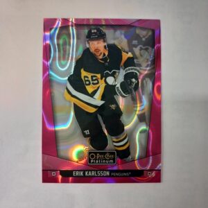 2024-25 O-Pee-Chee Platinum Pink Magma Erik Karlsson