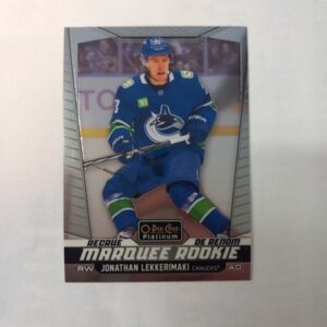 2024-25 O-Pee-Chee Platinum Marquee Rookie Jonathan Lekkerimaki