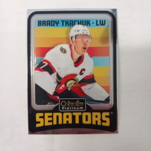 2024-25 O-Pee-Chee Platinum Brady Tkachuk