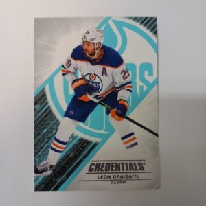 2024-25 UD Credentials Base 47 Leon Draisaitl