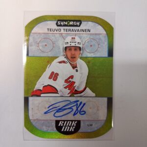 2022-23 Upper Deck Synergy Rink Ink Auto Teuvo Teräväinen