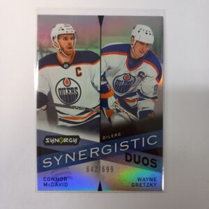 2022-23 Upper Deck Synergy Synergistic Duos Connor McDavid / Wayne Gretzky