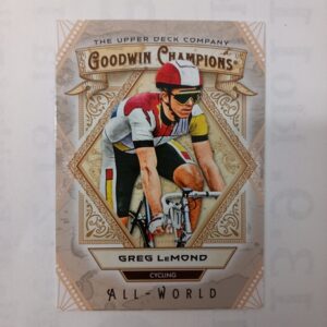 2025 Upper Deck Goodwin Champions Cycling All-World Greg LeMond #AW-7