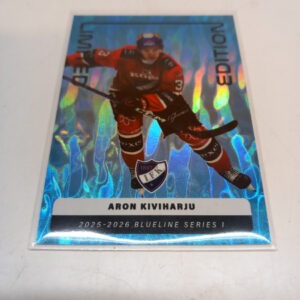 2025-26 SM-Liiga Blueline Series 1 Blue Limited Edition Aron Kiviharju