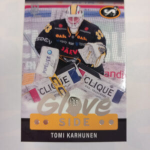 2025-26 SM-Liiga Blueline Series 1 Glove Side Tomi Karhunen