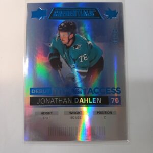 2021-2022 UD Credentials Jonathan Dahlen x/99