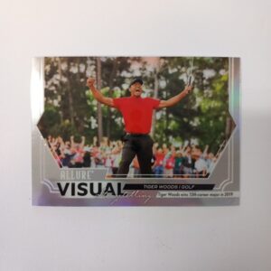 2025 Upper Deck Allure SE Golf Visual Storytelling Tiger Woods #VS-1