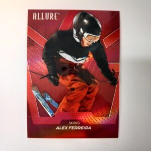 2025 Upper Deck Allure SE Red Rainbow Skiing Alex Ferreira #53