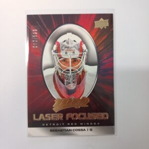 2025-26 Upper Deck MVP Laser Focused Sebastian Cossa #LF-23 012/599