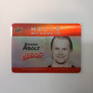 2025-26 Upper Deck MVP Hello My Name Is Stickers Rodrigo Abols #HNI-10