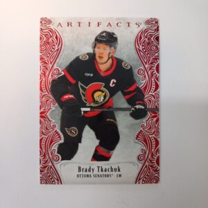 2025-26 Upper Deck Artifacts Ruby Red Brady Tkachuk #126 540/599