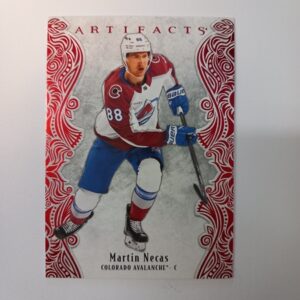2025-26 Upper Deck Artifacts Ruby Red Martin Necas #36 549/599