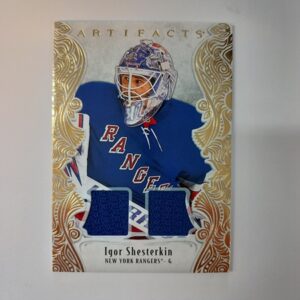 2025-26 Upper Deck Artifacts Gold Material Igor Shesterkin #137 126/199