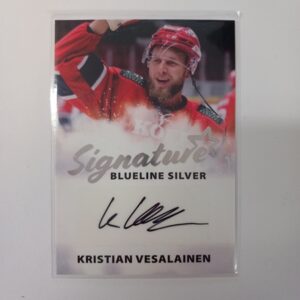 2024-25 SM-Liiga Blueline Silver Signature Kristian Vesalainen 19/100