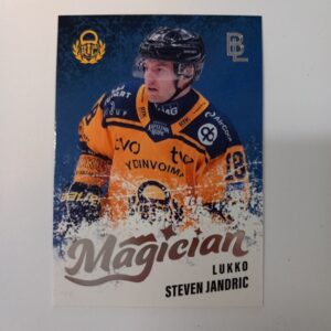 2025-26 SM-Liiga Blueline Series 1 Magician Steven Jandric #MG-10