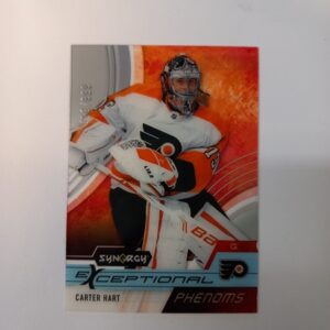 2021-22 UD Synergy Exceptional Phenoms Carter Hart #EP-CH 416/899