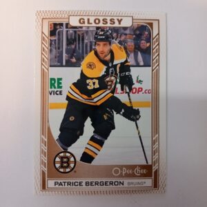 2023-24 UD Series 1 O-Pee-Chee Glossy Patrice Bergeron #R-16