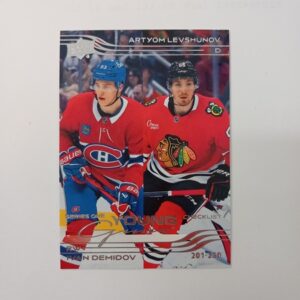 2025-26 UD Series 1 Young Guns Checklist Artyom Levshunov / Ivan Demidov #250