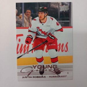 2025-26 UD Series 1 Young Guns Justin Robidas #243