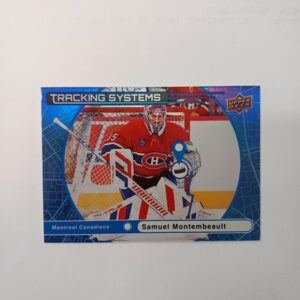 2025-26 UD Series 1 Tracking Systems Samuel Montembeault #TS-15