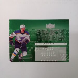 2024-25 Skybox Metal Universe Search Engines Dylan Holloway #ST-10