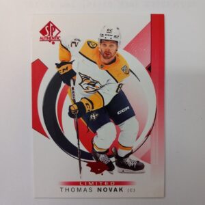 2024-25 SP Authentic Limited Red Thomas Novak #51
